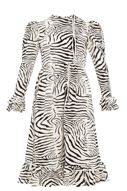 Rent Holly Hobbie-print dress - Batsheva | HURR