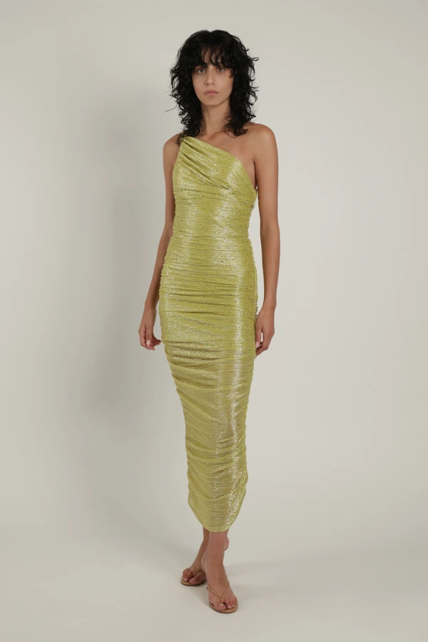Rent Melissa Dress Lime Sabina Musayev HURR