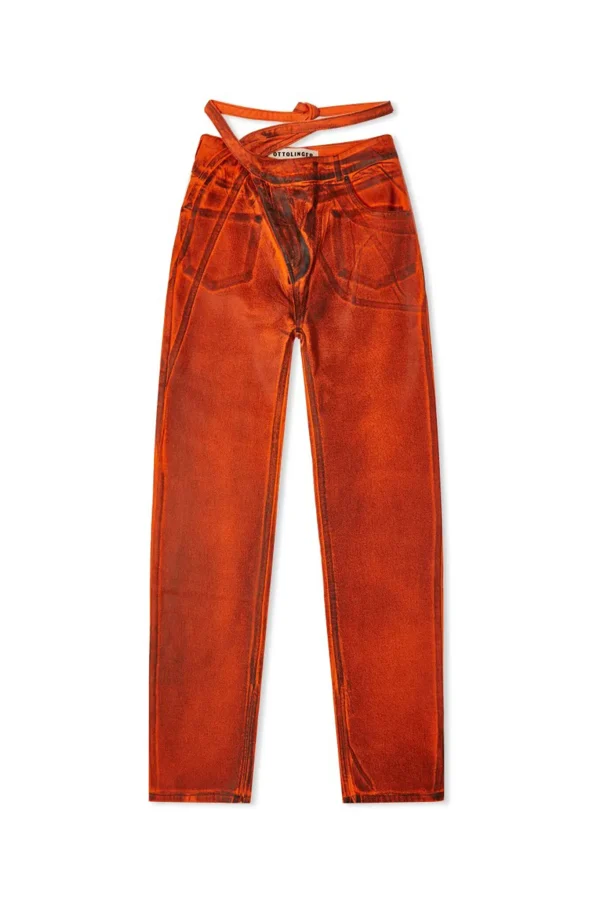 Rent Signature Wrap Jeans - Ottolinger | HURR