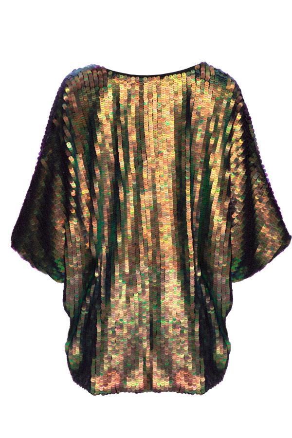 Rent Sequin Kimono Jacket Piece Together HURR