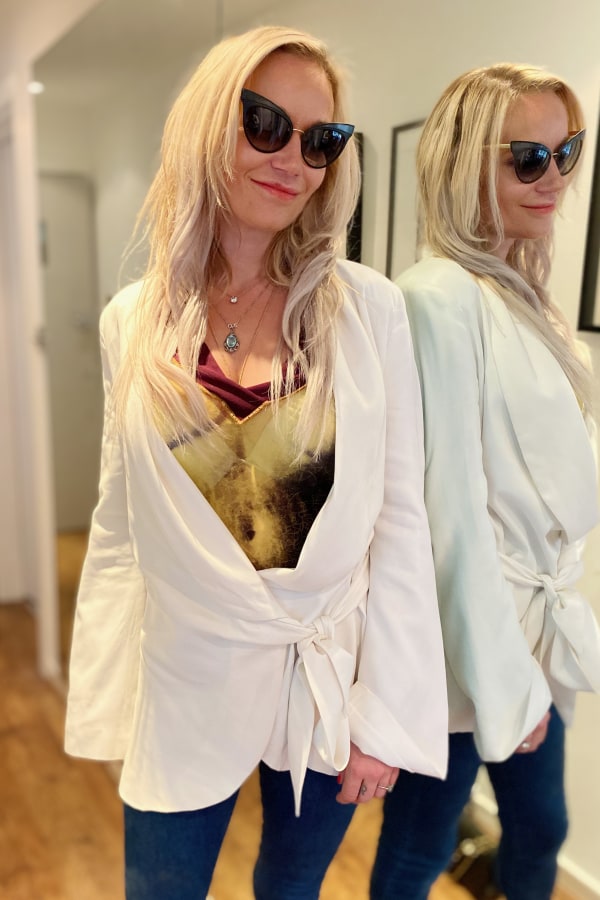 Rat and boa blazer clearance
