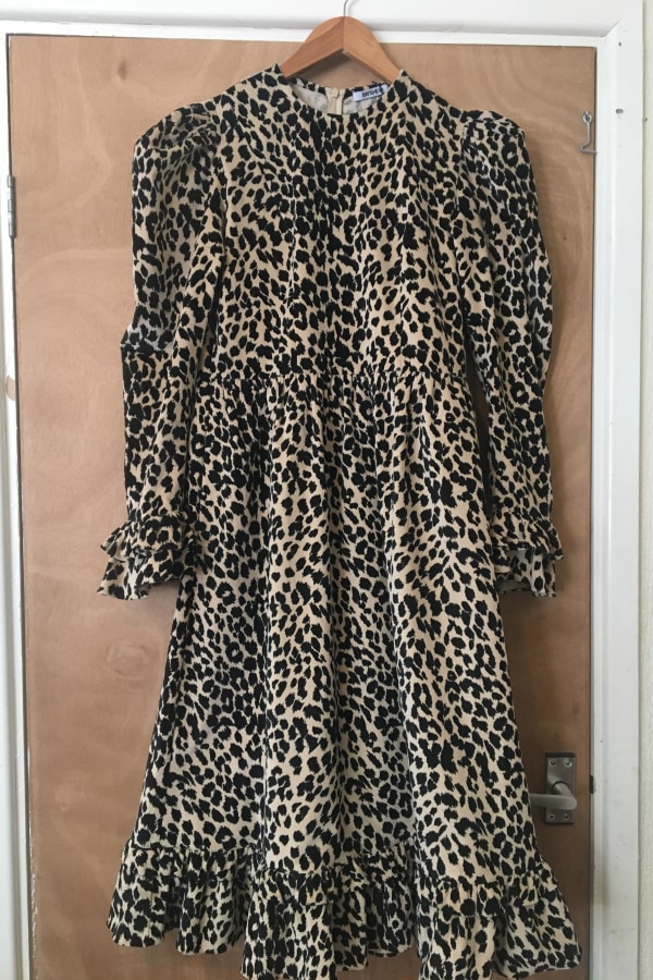 Rent Leopard print midi dress - Batsheva | HURR