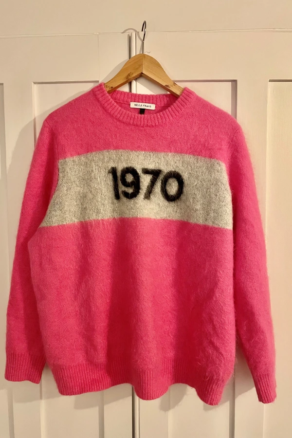 Pink Jumper With 1970 On It Legend Since 55th Birthday 1970 Mens