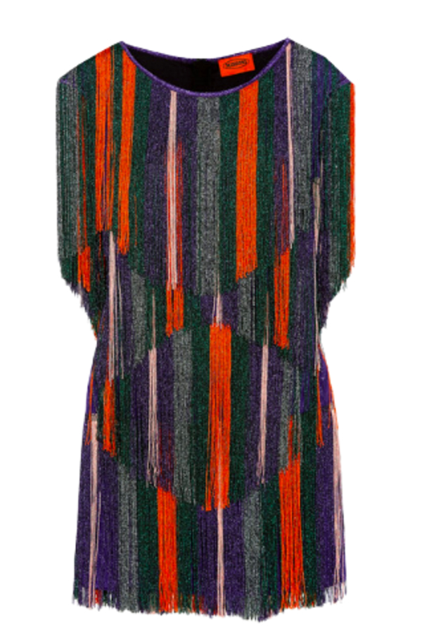 missoni fringe dress