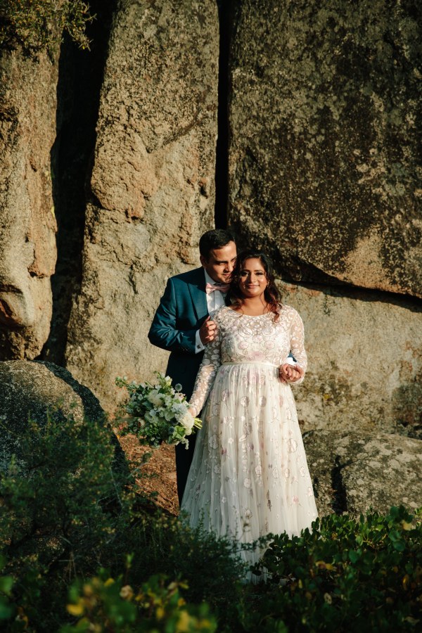 needle and thread rosette gown