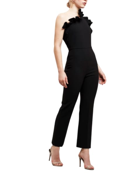 msgm ruffle jumpsuit