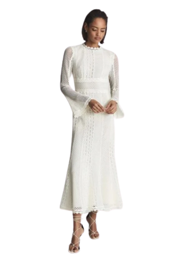 Rent Aspen Midi Dress - Reiss | HURR
