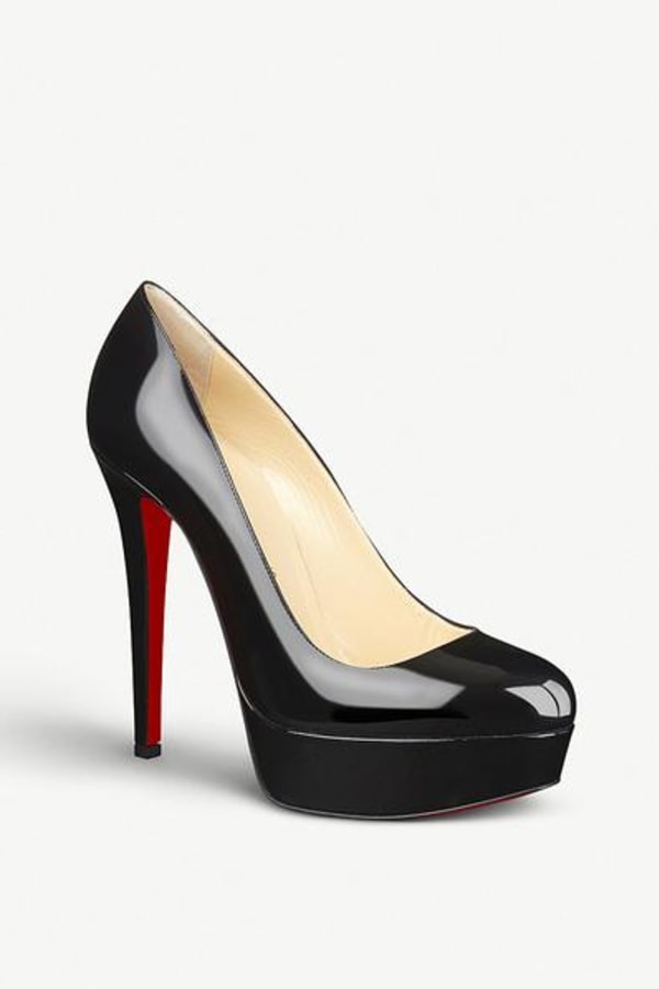 Christian louboutin bianca 140 patent calf clearance