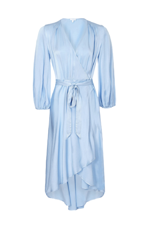 ghost wrap dress
