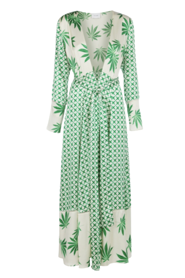 Rent Marijuana Silk Maxi - We Are Leone | HURR