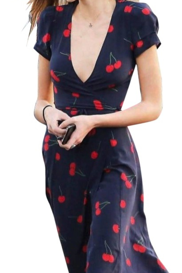 Cherry dress realisation par clearance