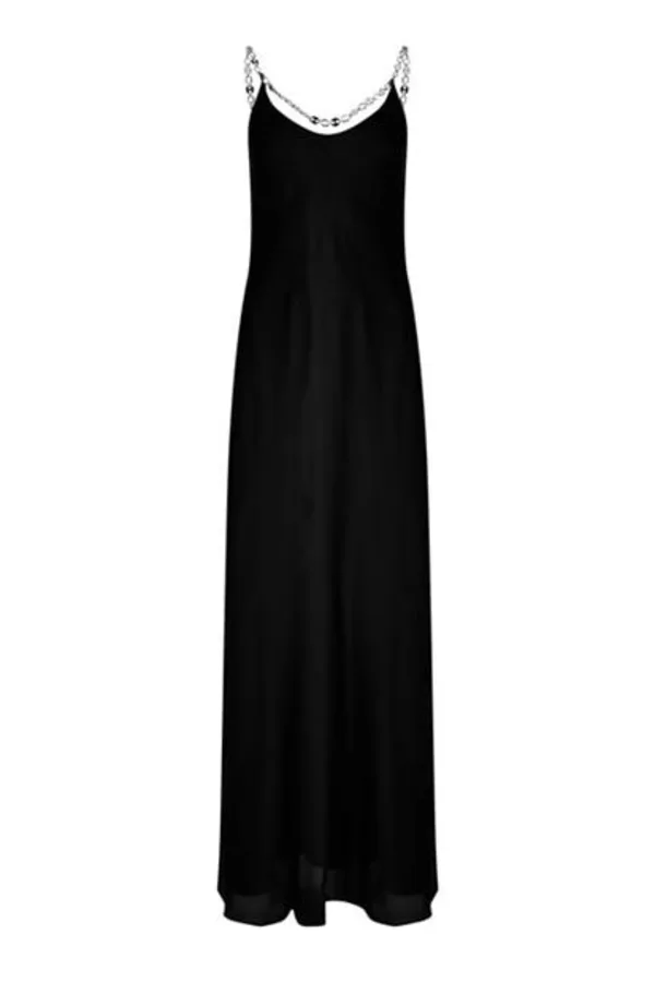 Rent chainlink shoulder strap dres Paco Rabanne HURR