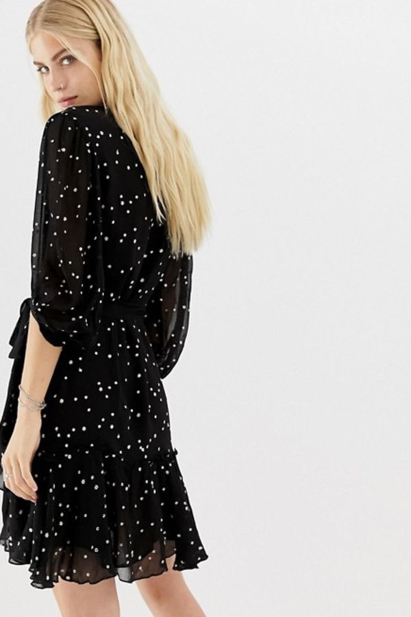 allsaints lucia star dress