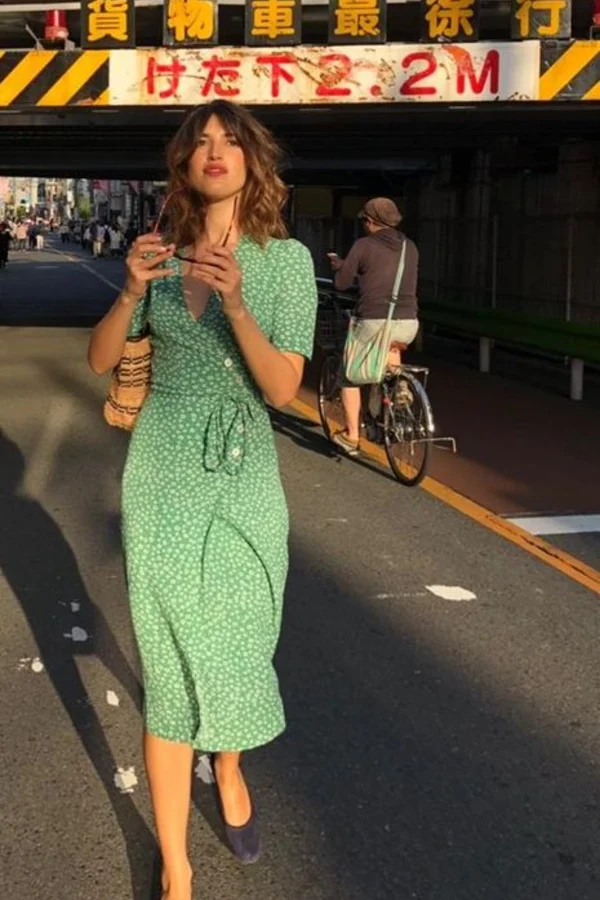 Rent rouge gabin midi dress - Rouje | HURR