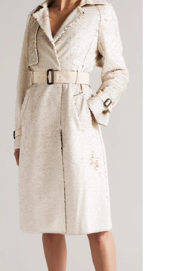 Rent Stariz Sequin Trench Coat Ted Baker HURR