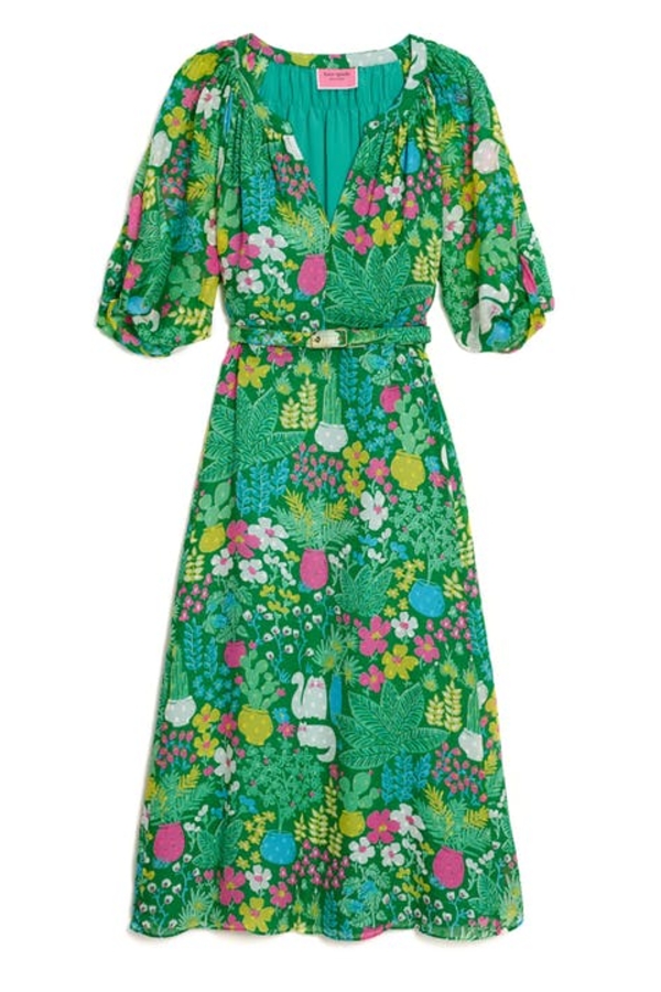 green kate spade dress