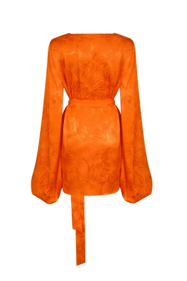 harlequin dress orange Rat & Boa - Harlequin Dress Orange