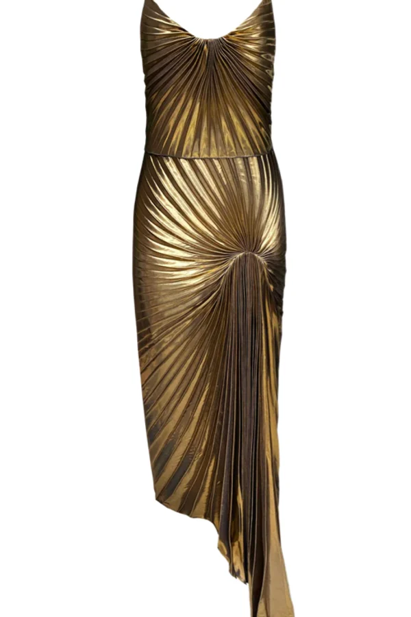green emerald velvet dress Georgia Hardinge - Shop main image 1