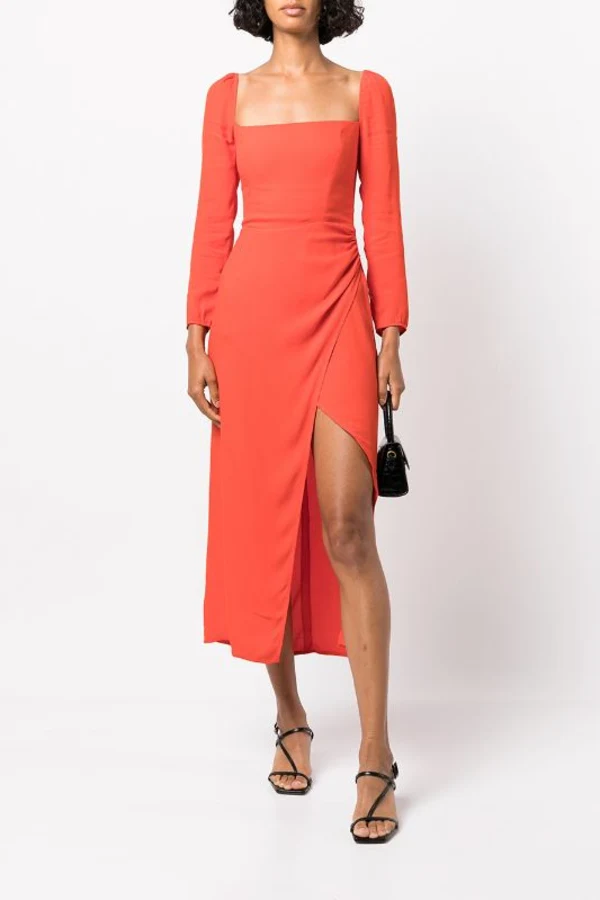 Hilda Dress in Dark Grey main image 1
