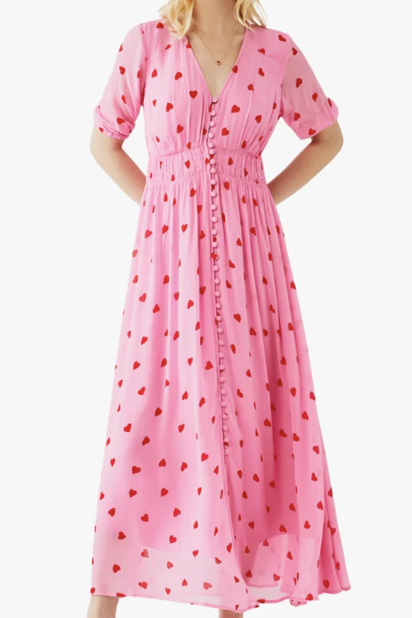 Rent Valentina Heart Dress Ghost HURR