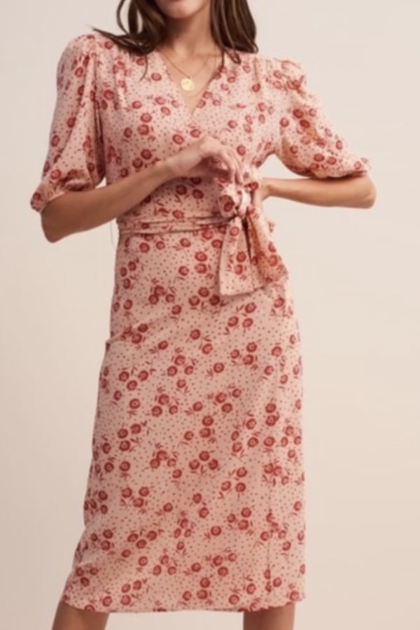 Rent Floral wrap dress - Rouje | HURR