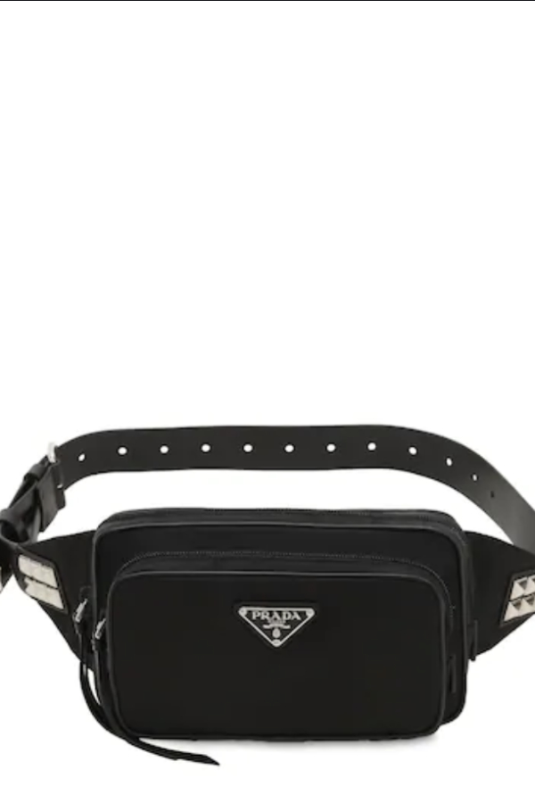 prada studded belt bag