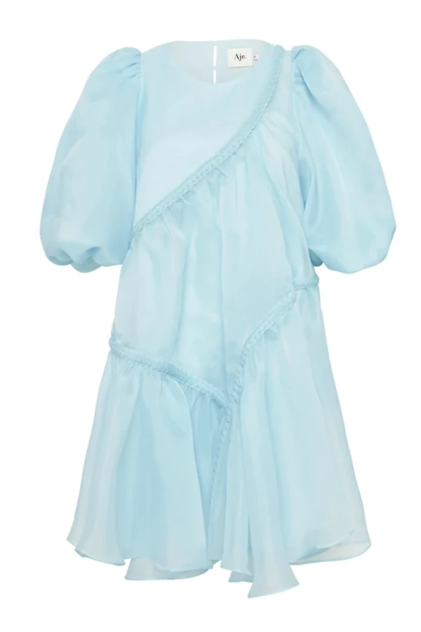 Rent Riviera Asymmetric Puff Dress Aje HURR