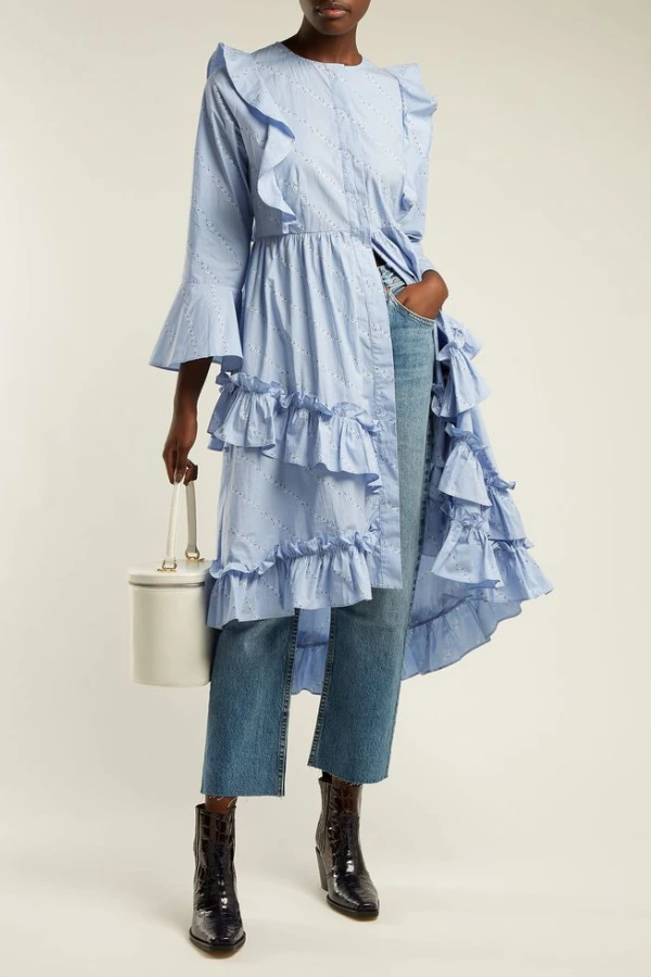 Faulkner dress ganni top