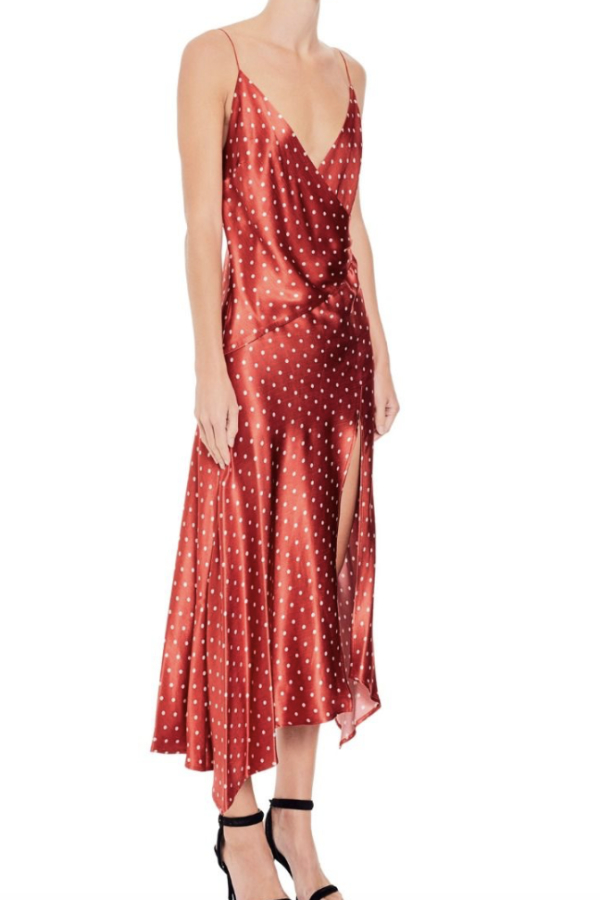 bec and bridge bonjour dress red