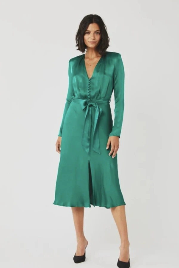 Ghost green meryl dress online