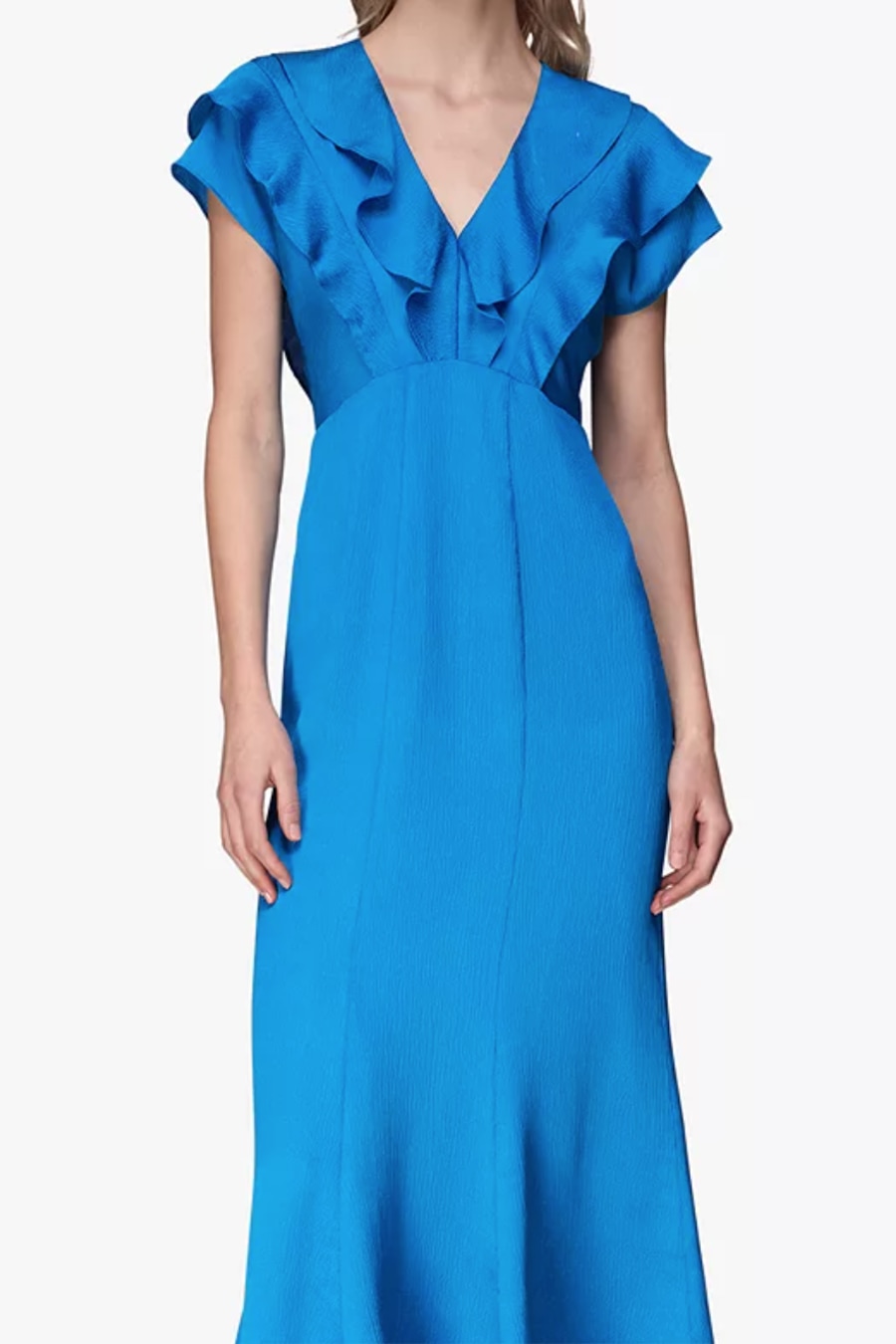 Rent ADELINE FRILL MIDI DRESS - Whistles | John Lewis