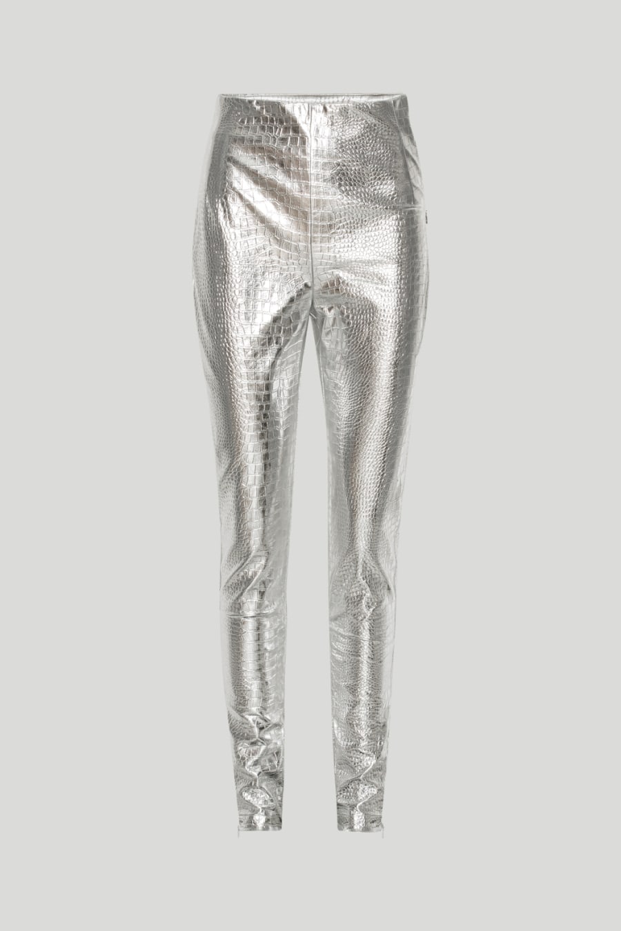 Rent Emaile straight-leg high-rise faux-leather trousers - ROTATE