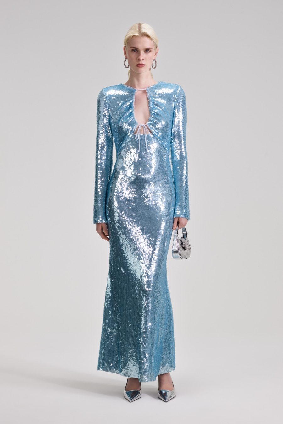 Rent Sequin-embellished stretch-wov - SELF-PORTRAIT | Selfridges