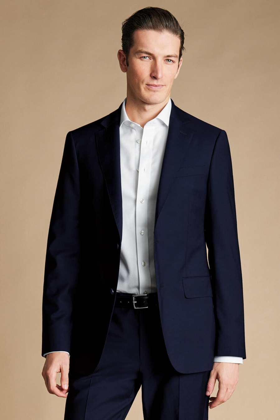 Rent DARK NAVY TROPICAL SLIM FIT ITALIAN SUIT JACKET - Charles Tyrwhitt ...