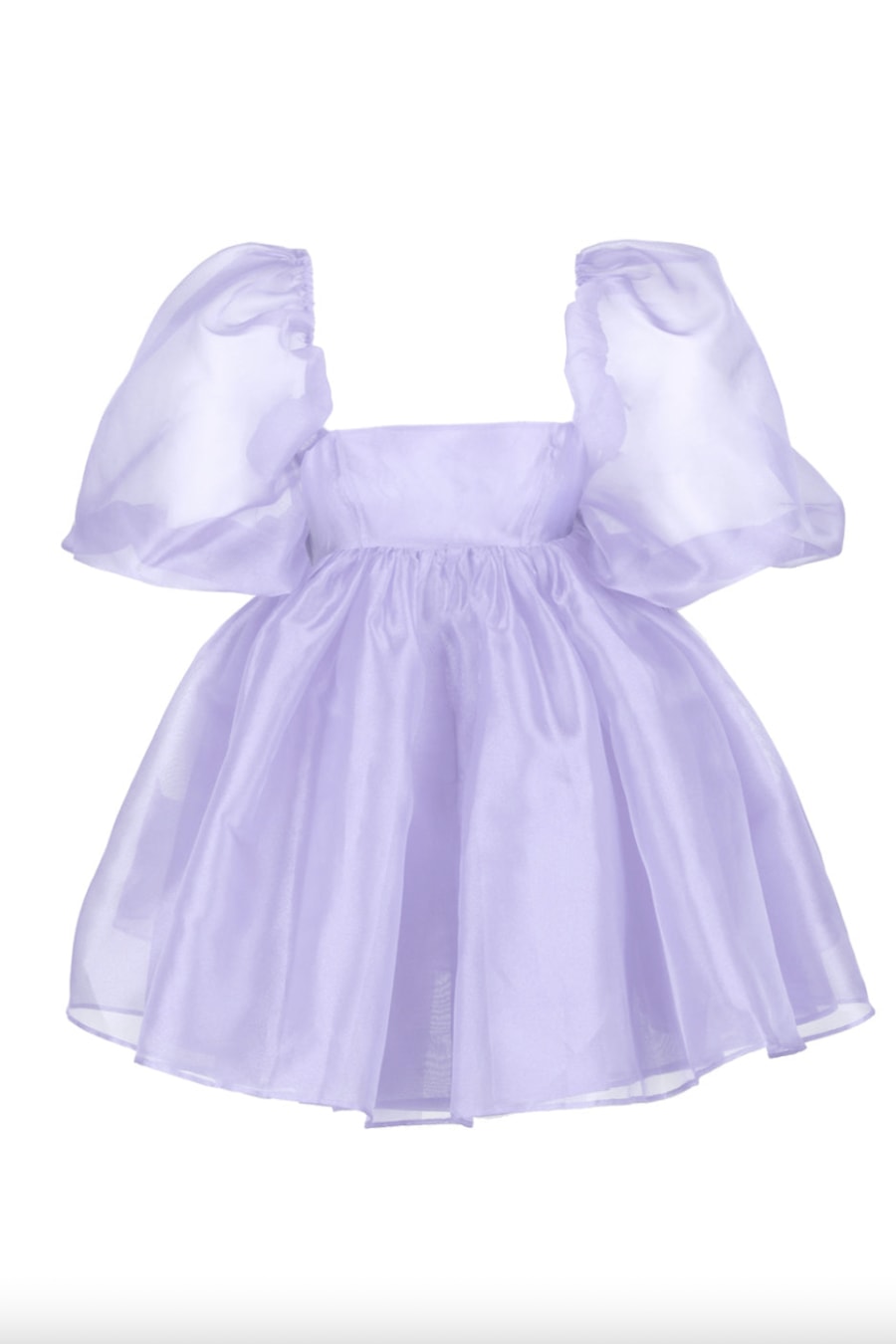 Rent Puff Dress in Lilac - Selkie | John Lewis