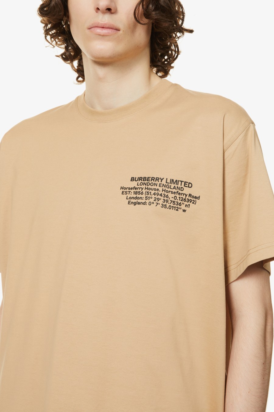 Rent Abel logo-print cotton-jersey T-shirt - BURBERRY | Selfridges