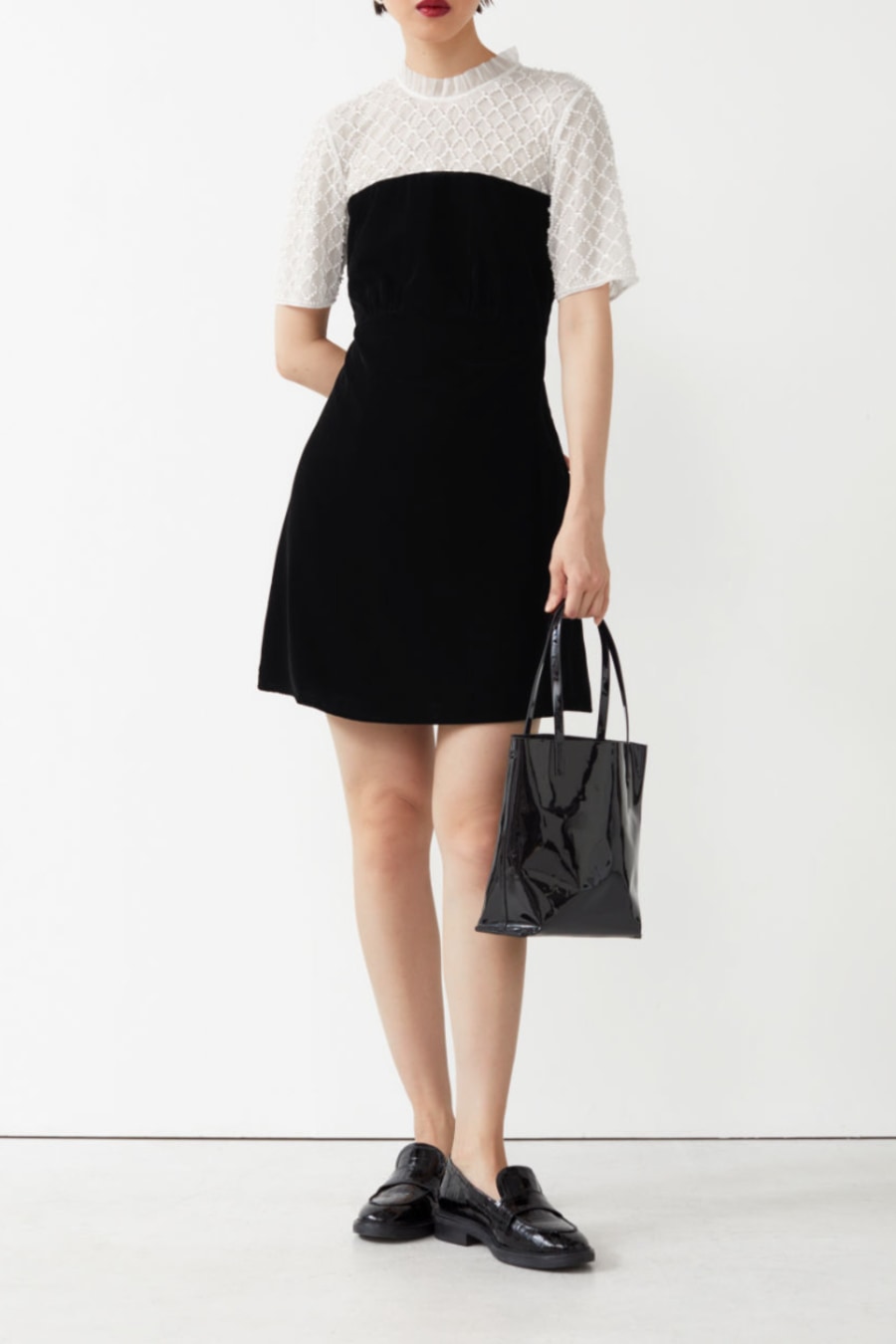 Rent Velvet Pearl Embellished Mini Other Stories John Lewis