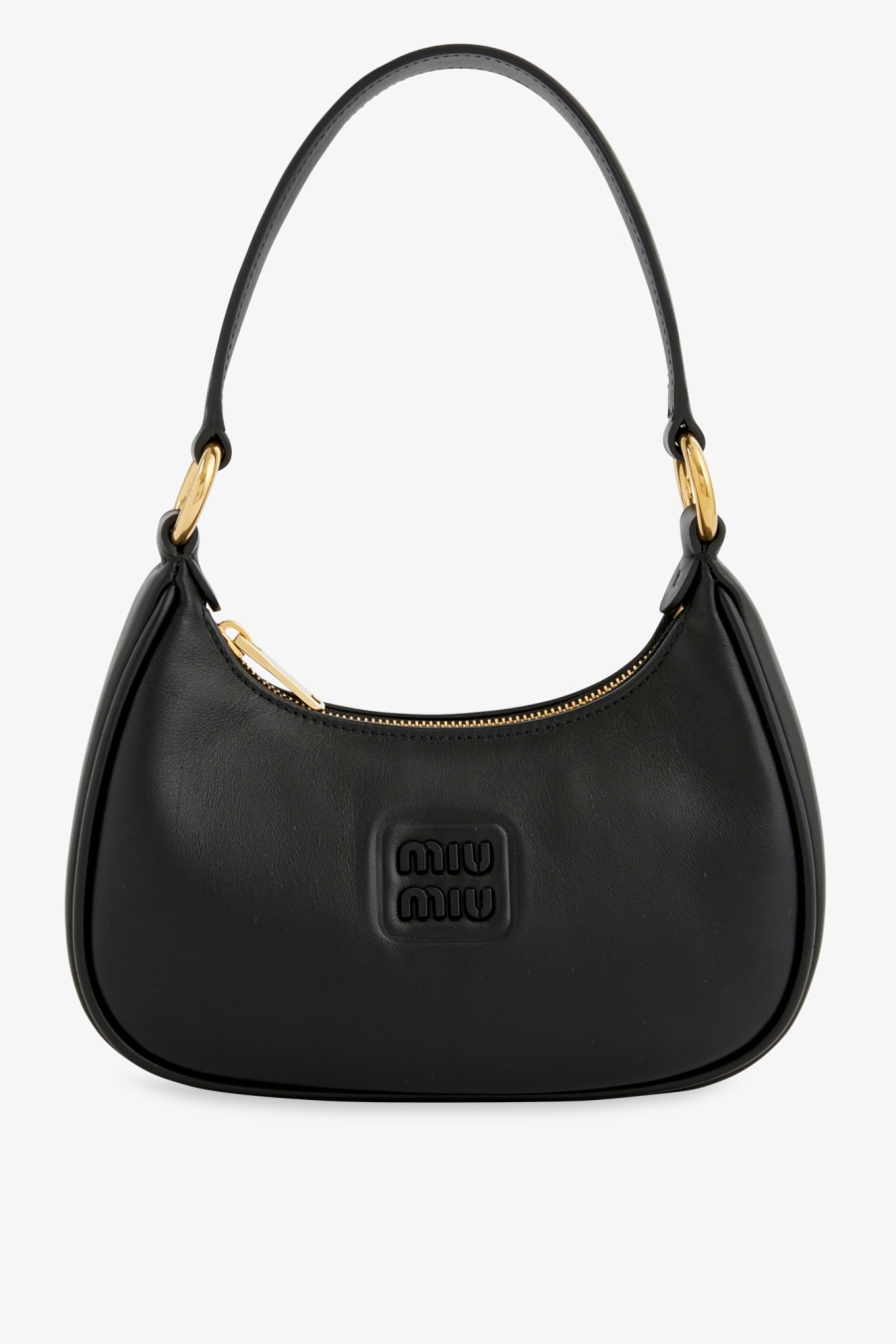 Rent Puffy small leather shoulder b - Miu Miu | Selfridges