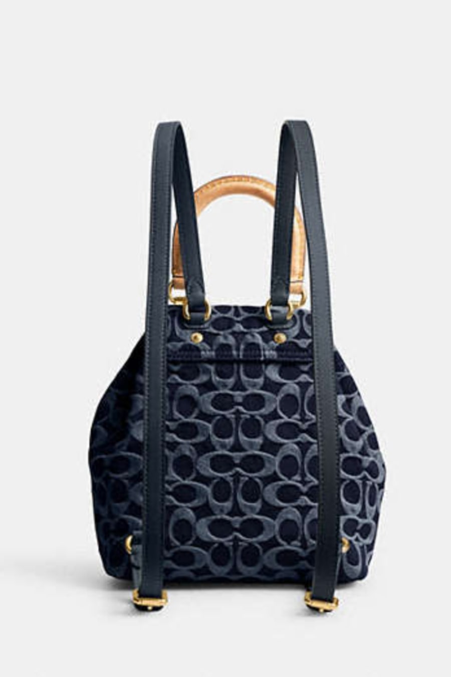 Rent Riya Backpack 21 In Signature Denim Coach John Lewis