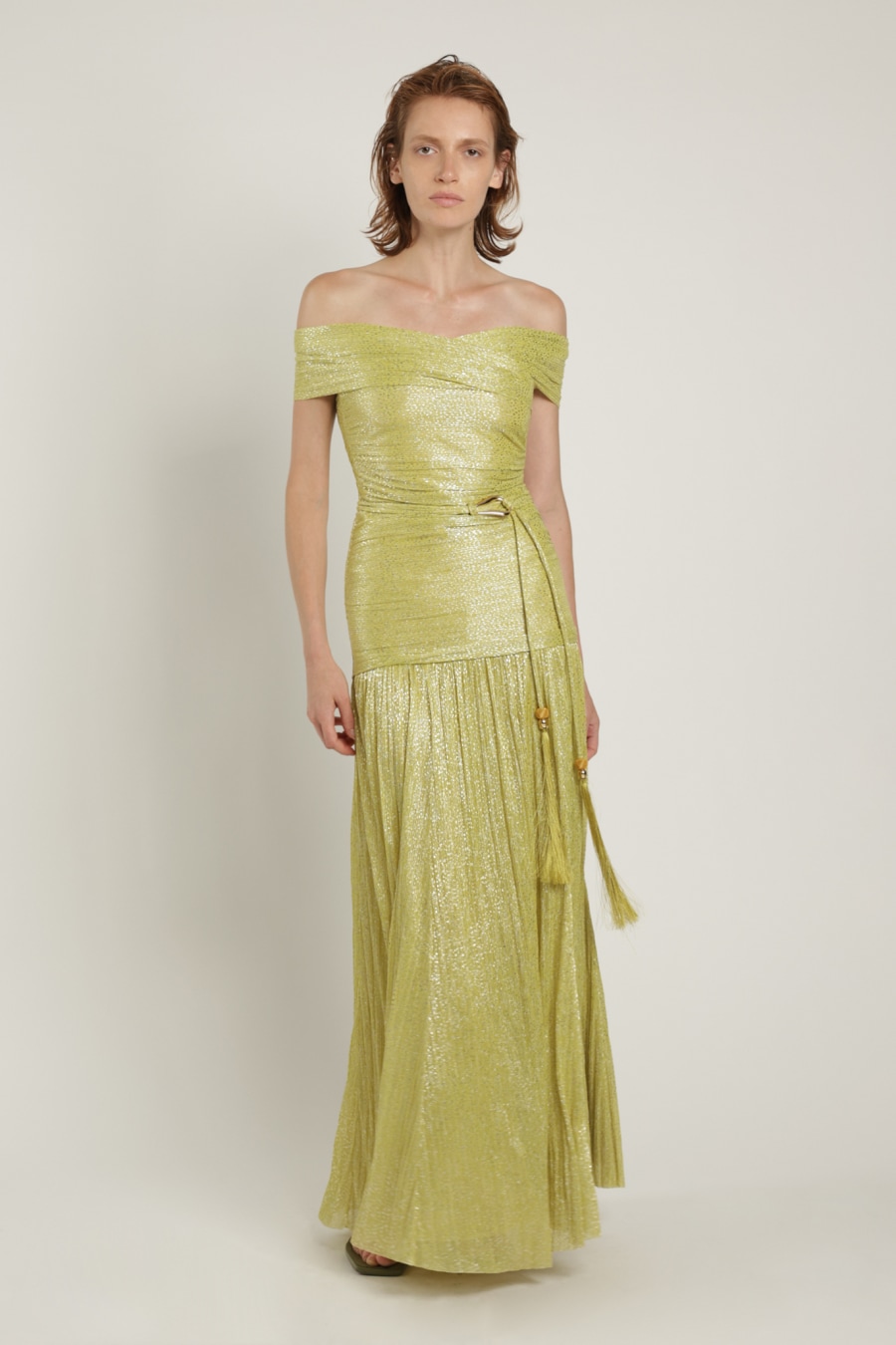 Rent Nolan Dress LIME Sabina Musayev John Lewis