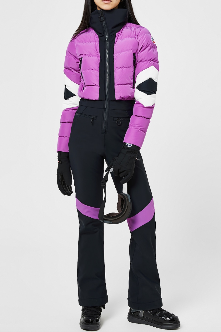 Clarisse very warm quilted ski suit