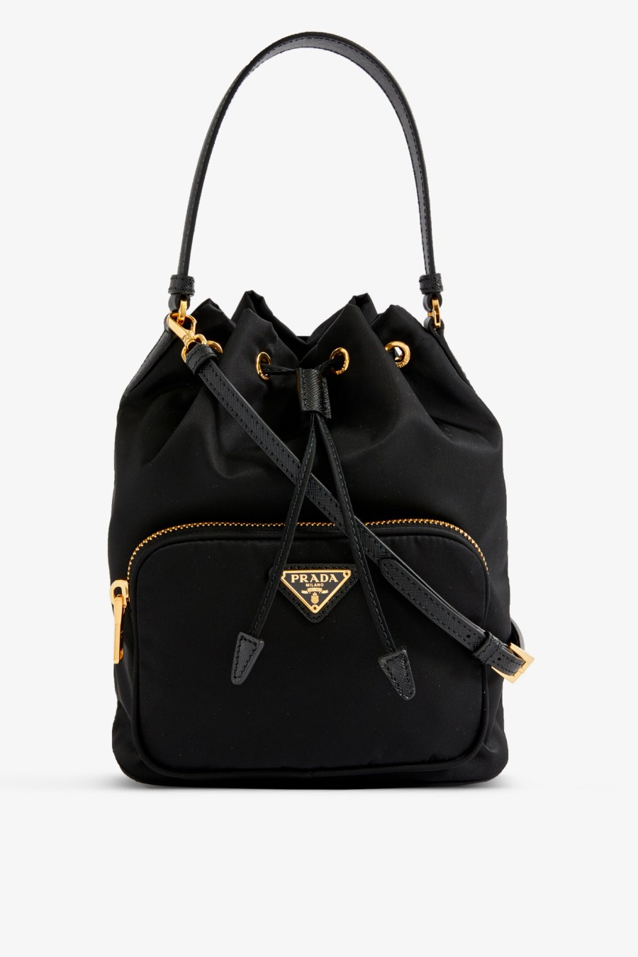 Rent Prada Duet Bucket Bag Nylon - PRADA | Selfridges