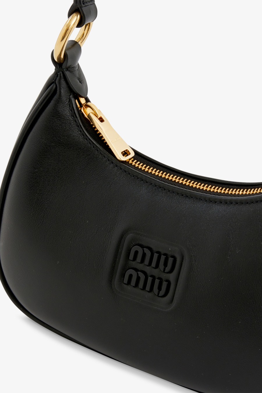 Rent Puffy small leather shoulder b - Miu Miu | Selfridges