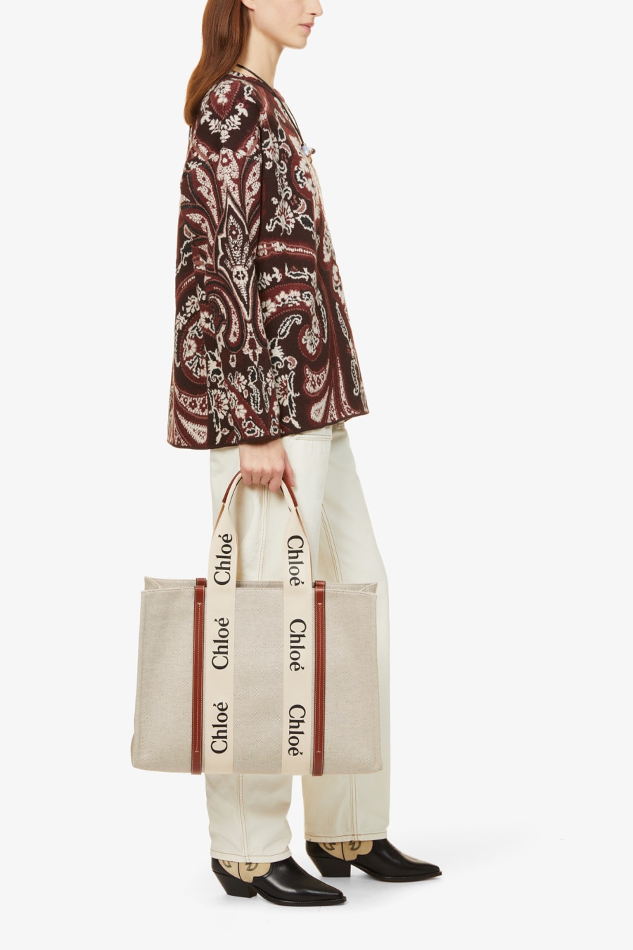 Chloé Large Woody Tote Bag