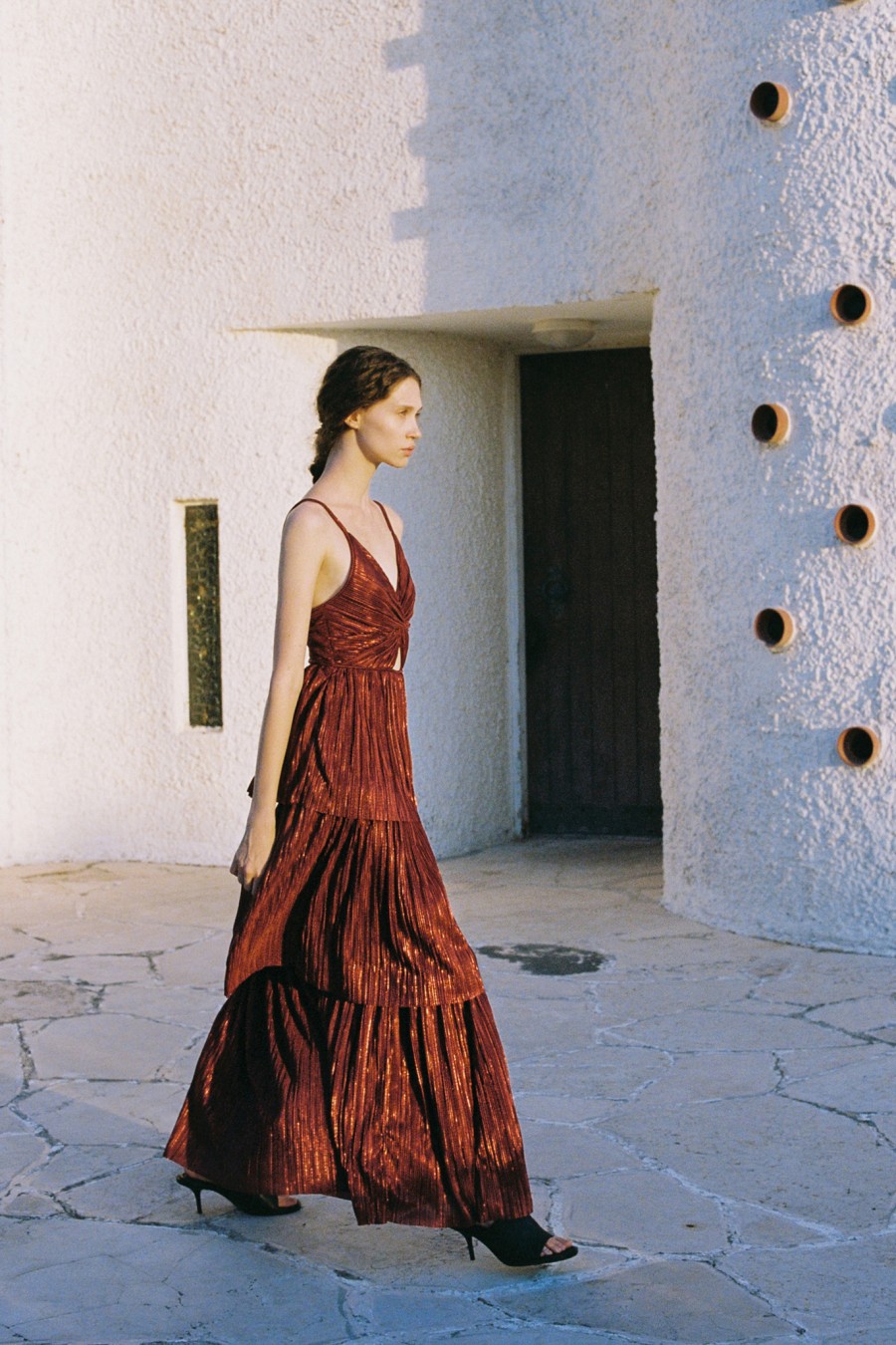 Rent Doris Dress in Ruby Wine - Sabina Musayev | John Lewis