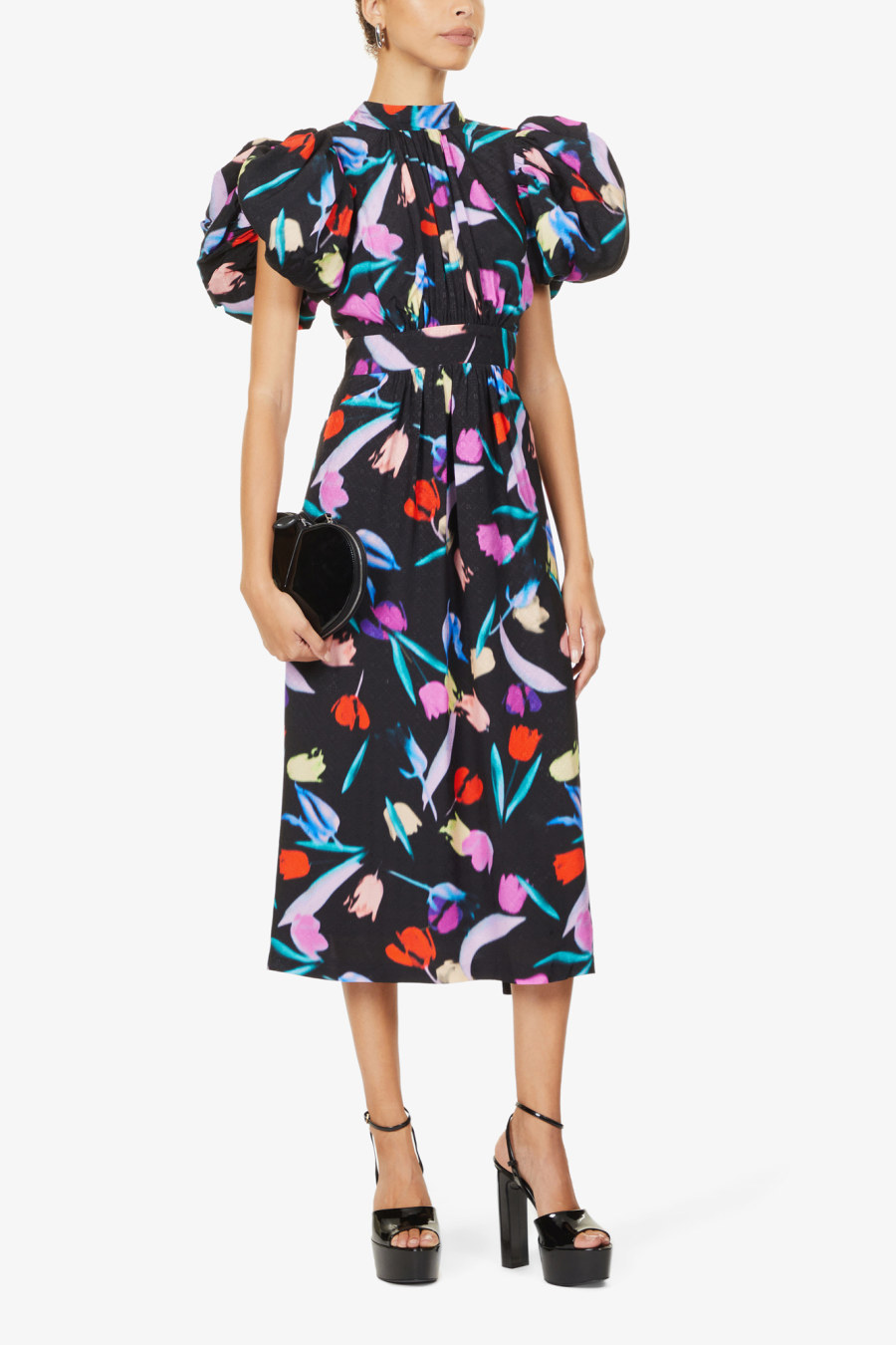 Rent Noon Abstract Pattern Dress - ROTATE BIRGER CHRISTENSEN | Selfridges