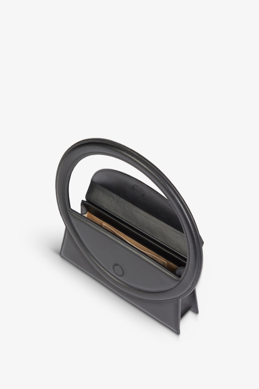 Rent Le Sac Rond leather shoulder bag JACQUEMUS Selfridges