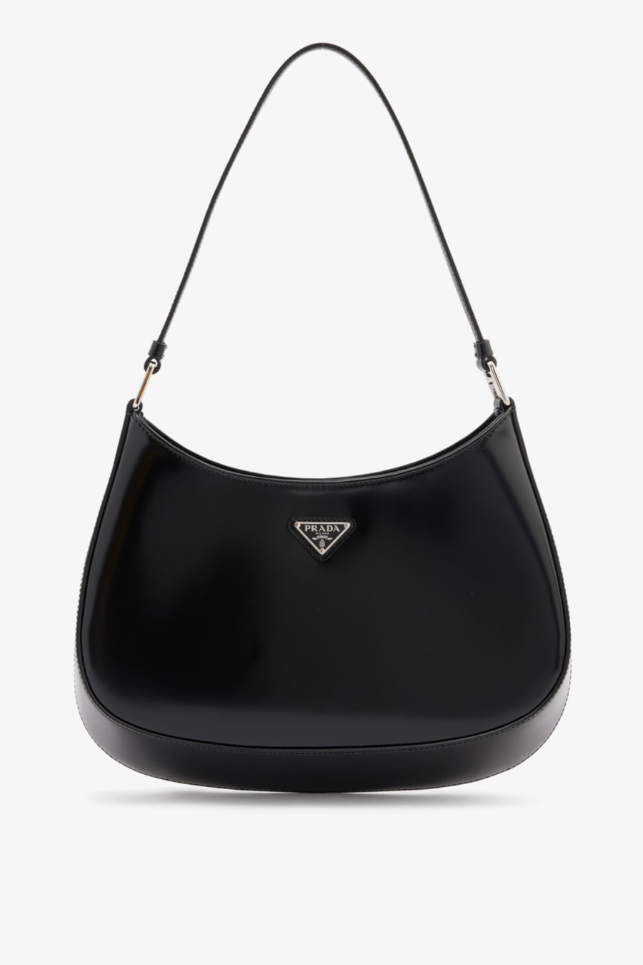 Rent Cleo leather shoulder bag - PRADA | Selfridges