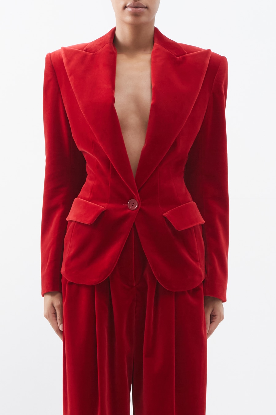 Rent Peak lapel velvet jacket - alexandre vauthier