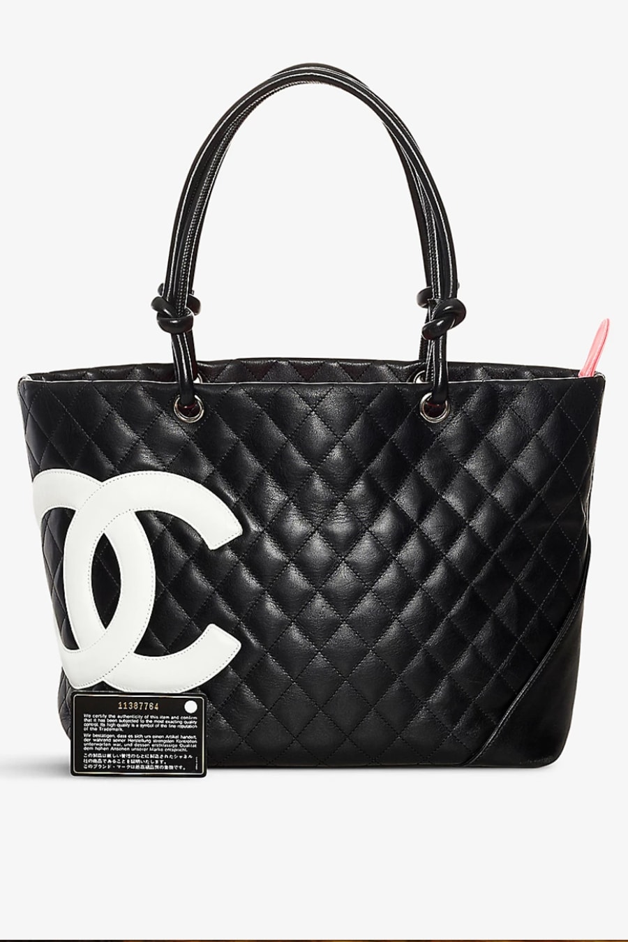 RESELLFRIDGES - Pre-loved Chanel Cambon Ligne leather tote bag